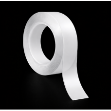 Dvipusė lipni juosta 2mm x 30mm 3m balta Rebel 